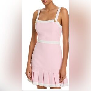 Alice and Olivia Clarine Dress in Shell Pink - Size 4 - NWT